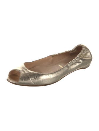 Christian Louboutin Patent Leather Ballet Flats