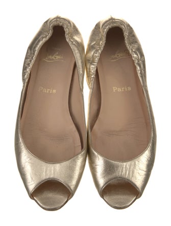 Christian Louboutin Patent Leather Ballet Flats