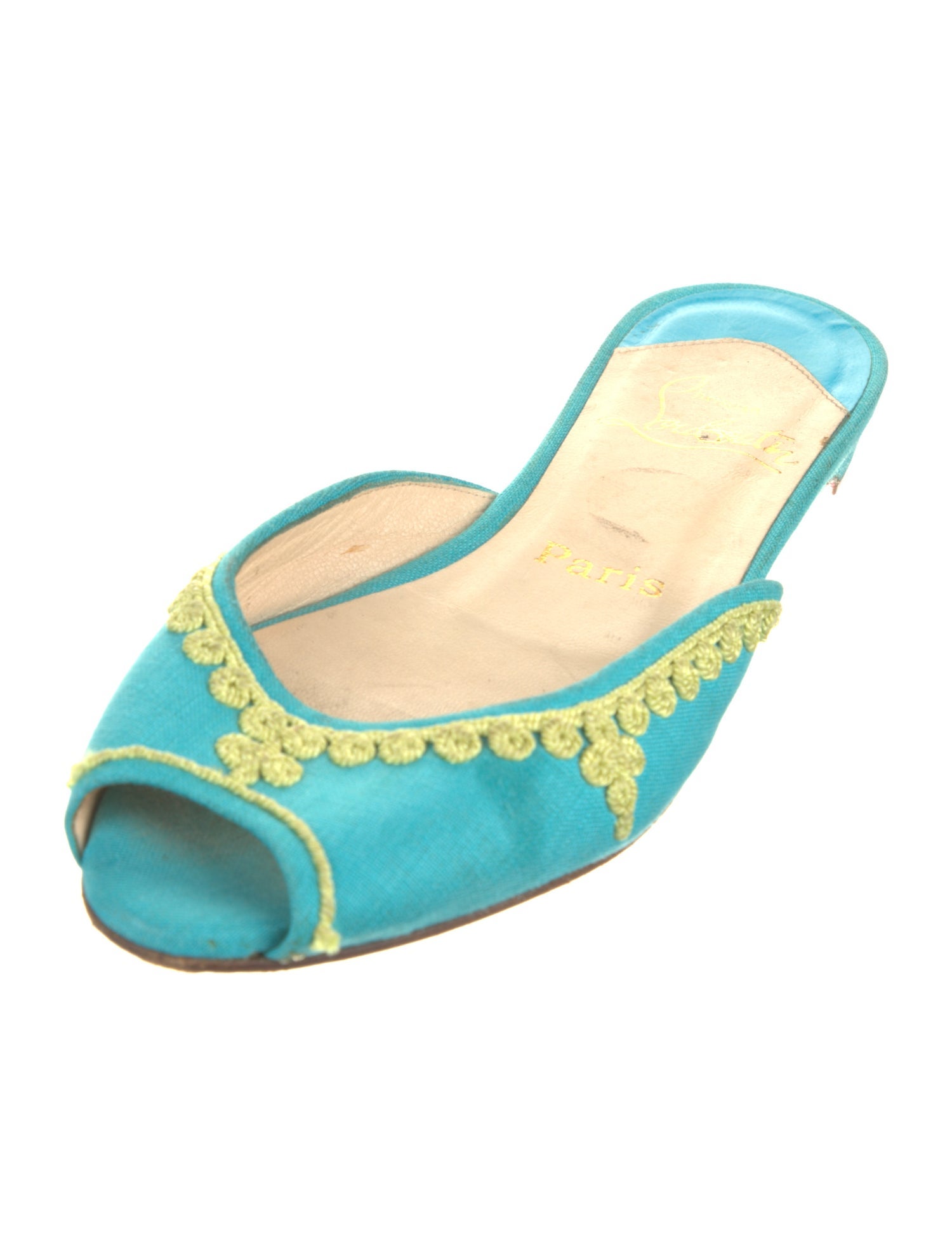 Christian Louboutin Patterned Mules