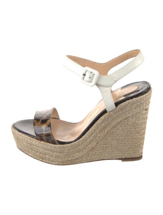 Christian Louboutin Leather Espadrilles