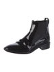 Christian Louboutin Patent Leather Chelsea Boots