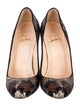 Christian Louboutin Sequins Animal Print Pumps
