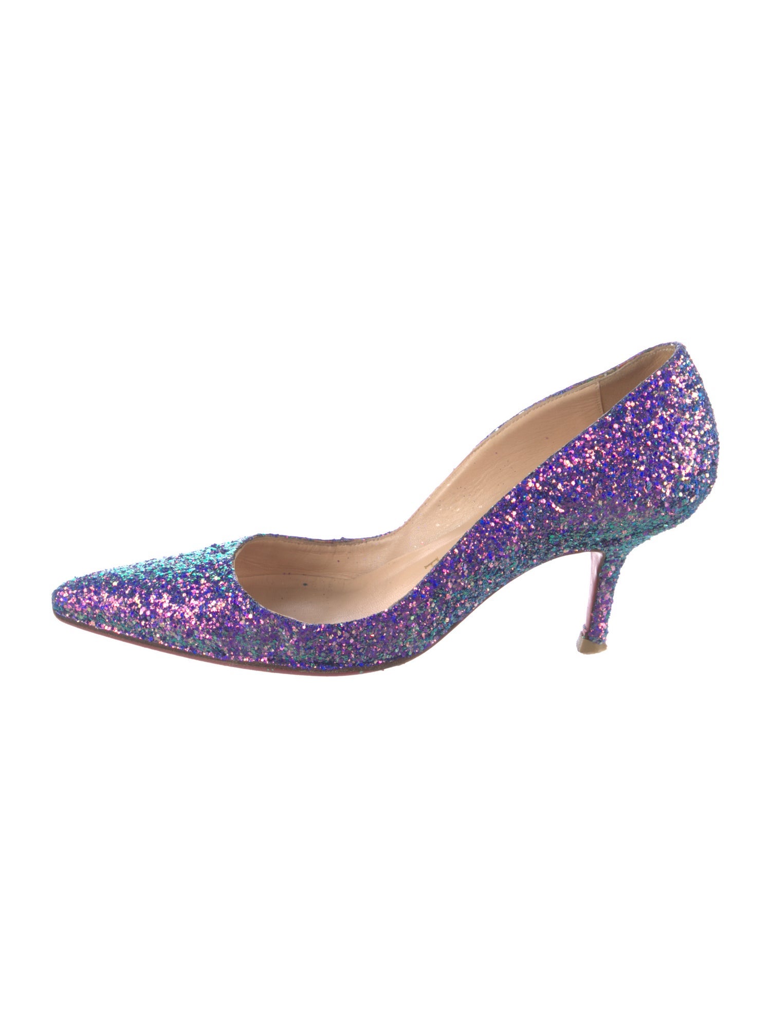 Christian Louboutin Glitter Pumps