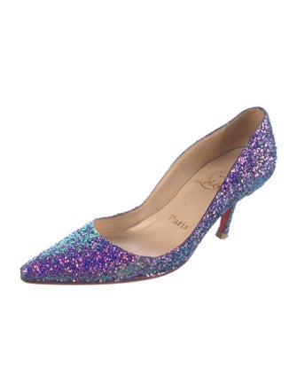 Christian Louboutin Glitter Pumps