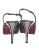 Christian Louboutin Canvas Slingback Sandals