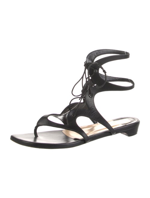 Christian Louboutin Leather Gladiator Sandals