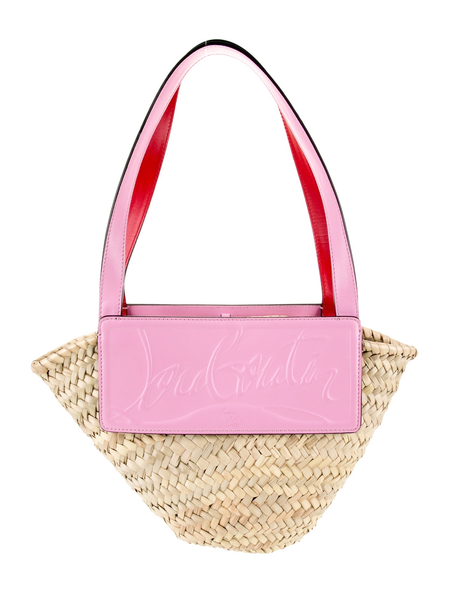 Christian Louboutin Straw Loubishore
