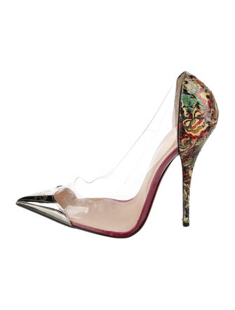 Christian Louboutin PVC Printed Pumps