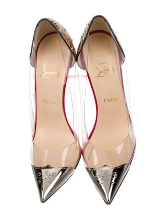 Christian Louboutin PVC Printed Pumps