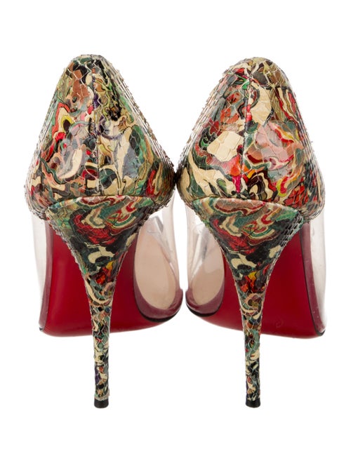 Christian Louboutin PVC Printed Pumps