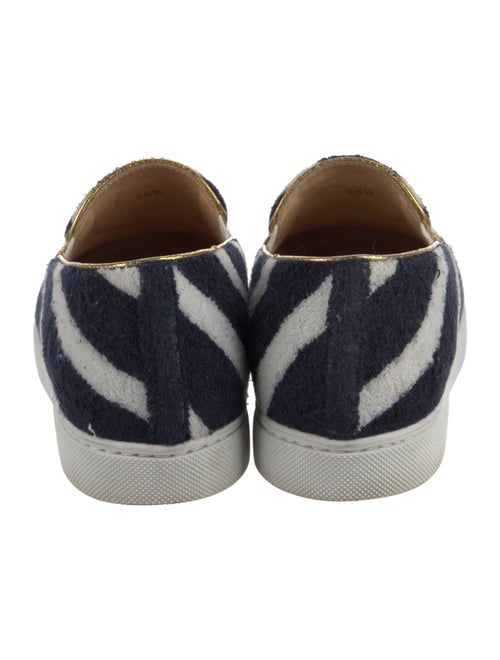 Christian Louboutin Terry Cloth Printed Sneakers