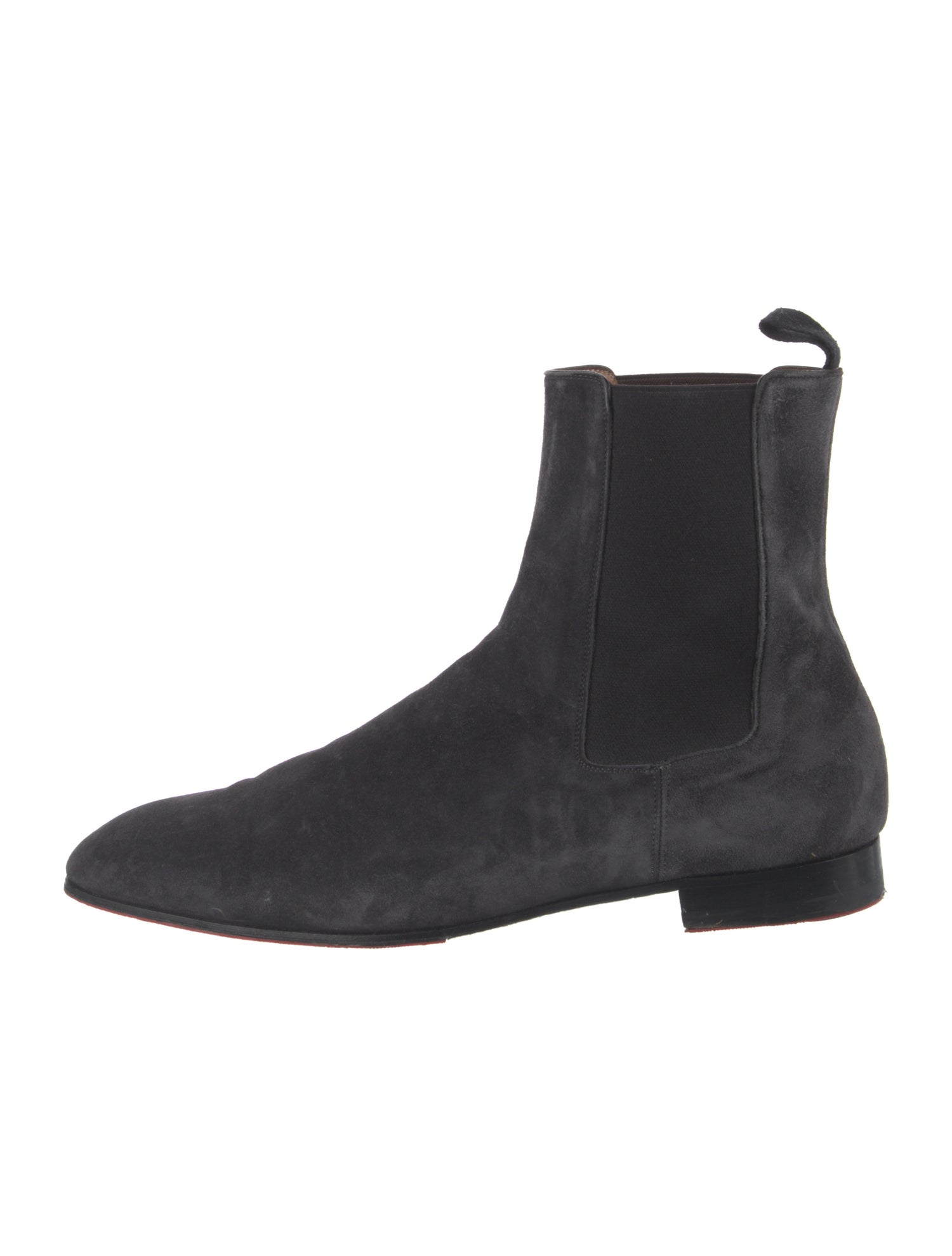 Christian Louboutin Suede Chelsea Boots