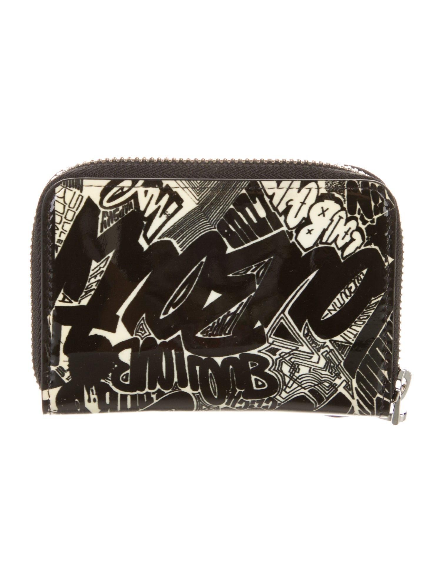 Christian Louboutin Patent Leather Printed Coin Pouch w/ Tags