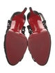 Christian Louboutin Suede Slingback Sandals