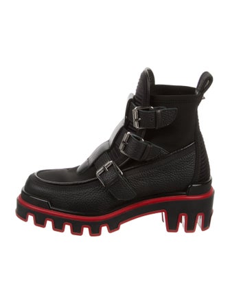 Christian Louboutin Neoprene Hiking Boots