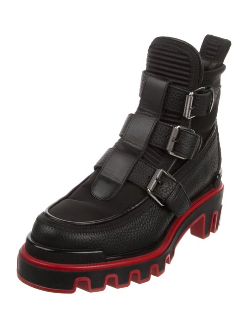 Christian Louboutin Neoprene Hiking Boots