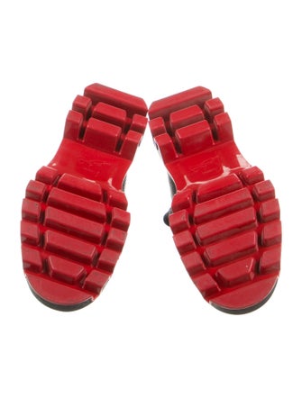 Christian Louboutin Neoprene Hiking Boots