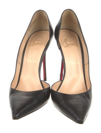 Christian Louboutin Leather D'Orsay Pumps