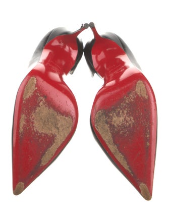 Christian Louboutin Leather D'Orsay Pumps