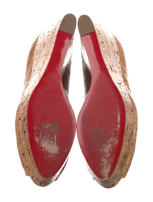 Christian Louboutin Printed Pumps