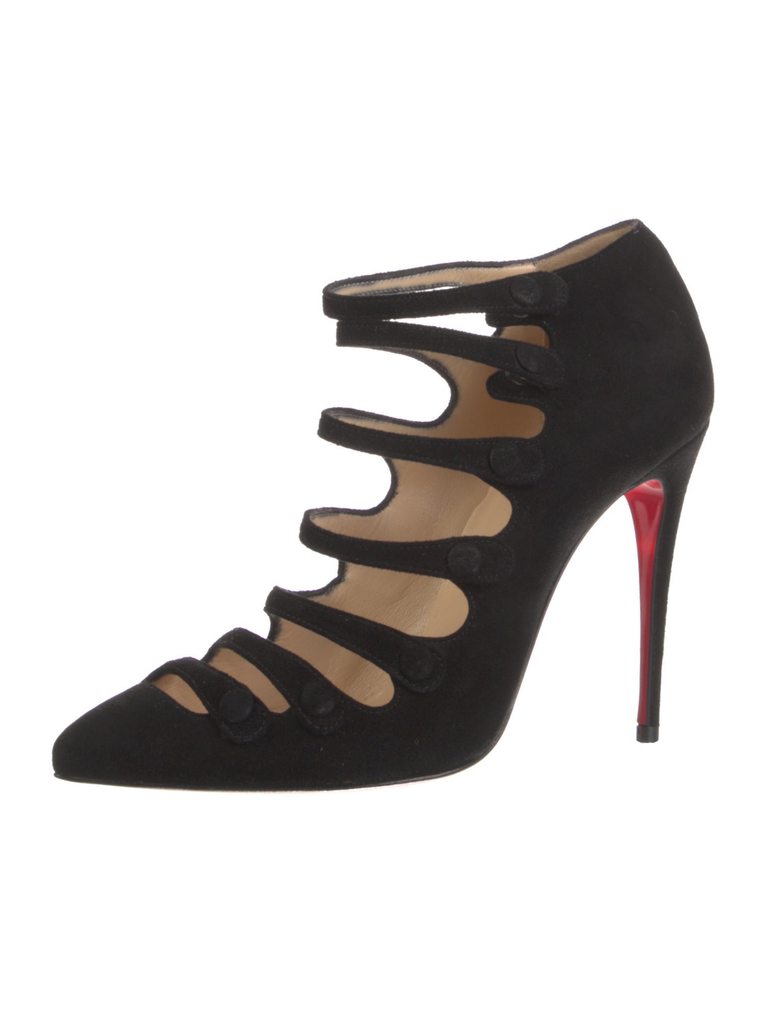 Christian Louboutin Suede Pumps