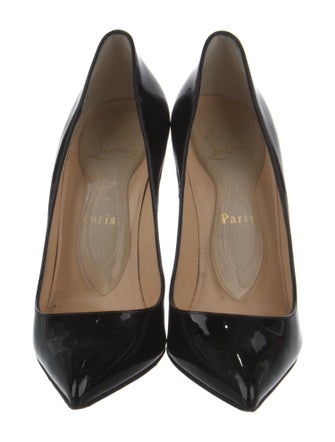 Christian Louboutin Patent Leather Printed Pumps