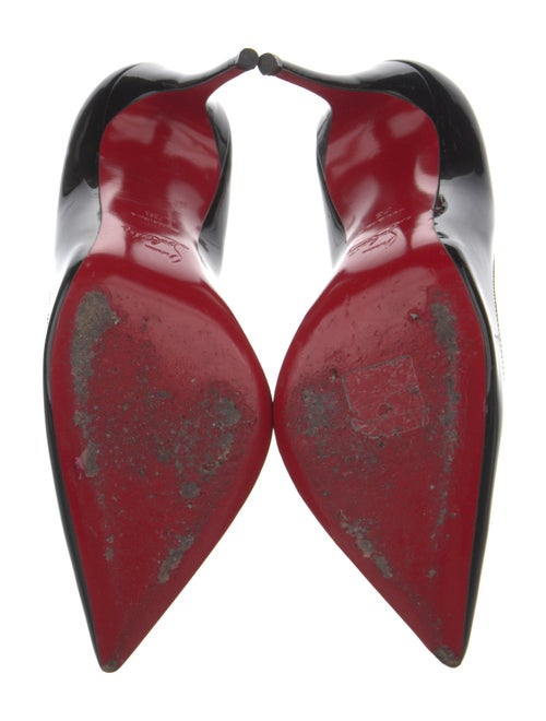 Christian Louboutin Patent Leather Printed Pumps