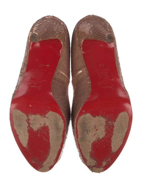 Christian Louboutin Very Prive Sequins Pumps