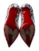 Christian Louboutin Patent Leather Printed Pumps