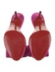 Christian Louboutin Satin Bow Accents Slides