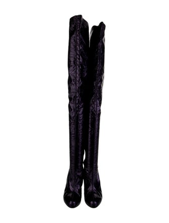 Christian Louboutin Patent Leather Boots