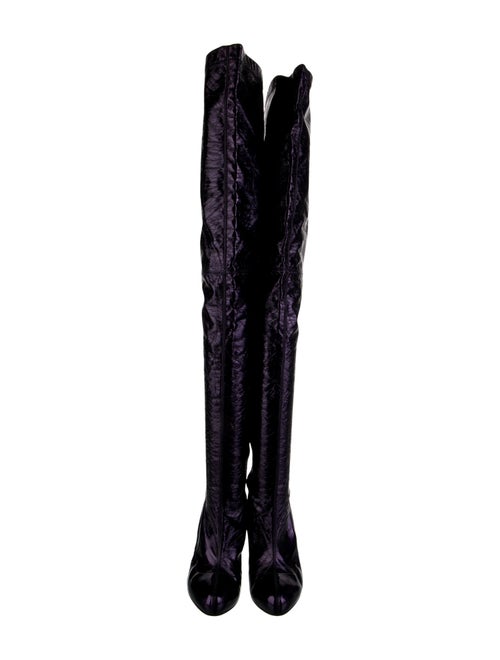 Christian Louboutin Patent Leather Boots