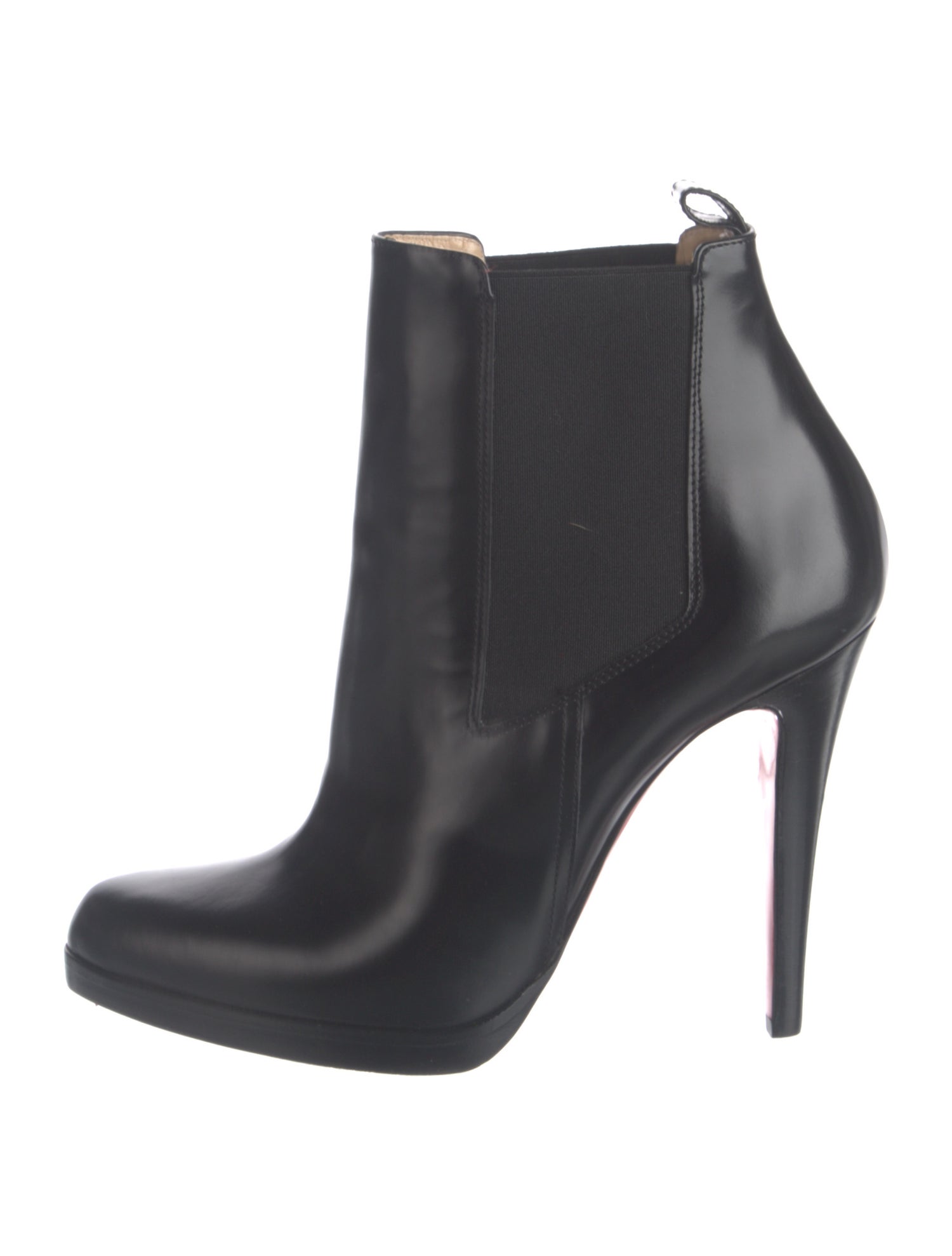 Christian Louboutin Bang Bang 100 Eden Leather Chelsea Boots