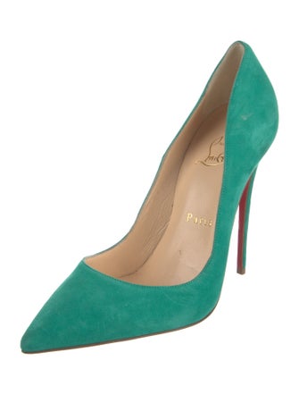 Christian Louboutin Suede Pumps