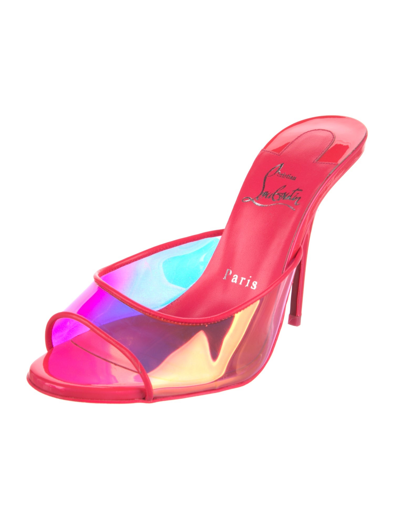 Christian Louboutin PVC Slides