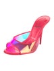 Christian Louboutin PVC Slides