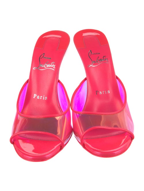 Christian Louboutin PVC Slides
