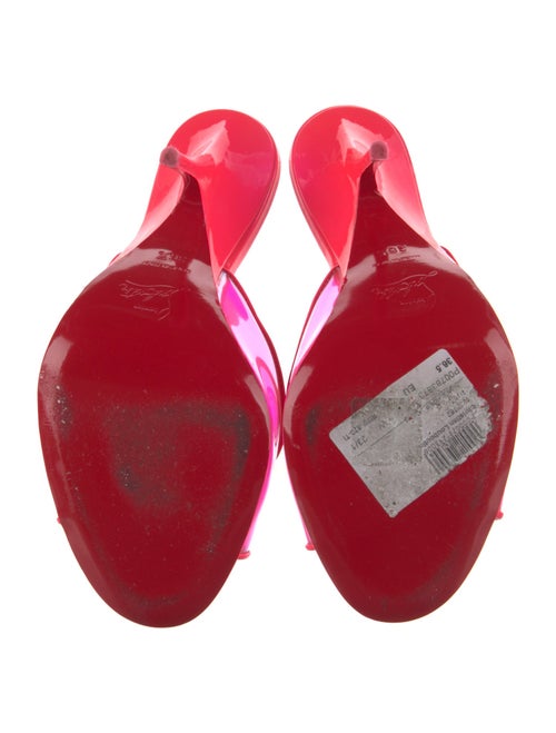 Christian Louboutin PVC Slides