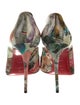 Christian Louboutin Patent Leather Printed Pumps