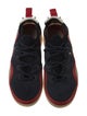 Christian Louboutin Suede Colorblock Pattern Sneakers