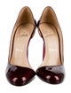 Christian Louboutin Patent Leather D'Orsay Pumps