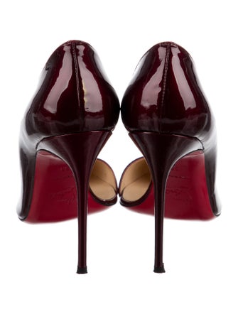 Christian Louboutin Patent Leather D'Orsay Pumps