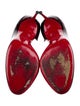 Christian Louboutin Patent Leather D'Orsay Pumps