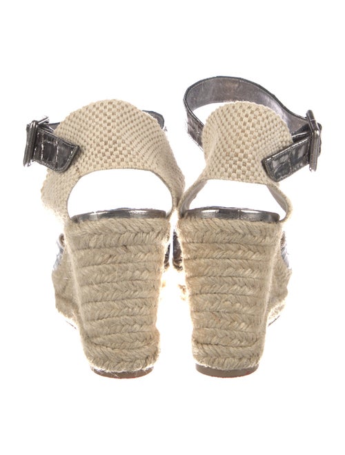 Christian Louboutin Leather Printed D'Orsay Pumps