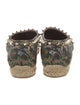 Christian Louboutin Canvas Printed Espadrilles