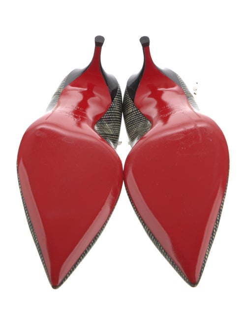 Christian Louboutin Patent Leather Printed Pumps