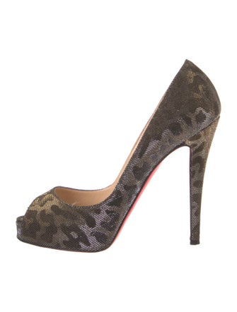 Christian Louboutin Animal Print Pumps
