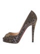 Christian Louboutin Animal Print Pumps
