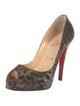 Christian Louboutin Animal Print Pumps