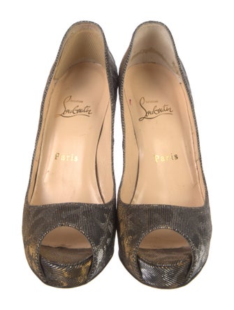 Christian Louboutin Animal Print Pumps